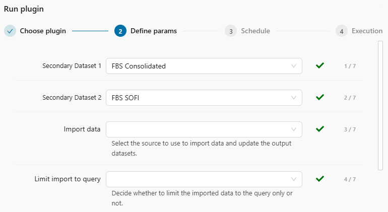 Figure 4.2. First part of input parameters for the fbs_consolidation plugin.