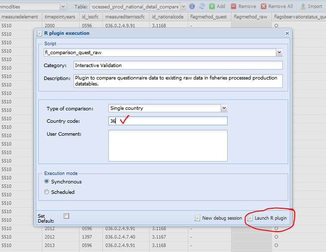  Select M49 country code (if needed) and run the plugin.