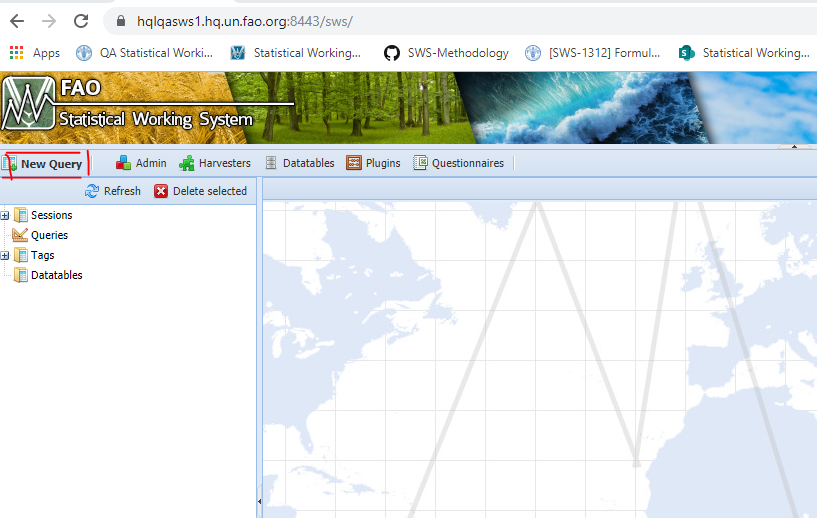  Commodity dataset query.